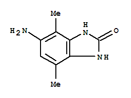 2H-benzimidazol-2-one, 5-amino-1,3-dihydro-4,7-dimethyl- Structure,807277-68-5Structure