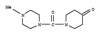 4-Piperidinone,1-[(4-methyl-1-piperazinyl)carbonyl]-(9ci) Structure,807326-49-4Structure