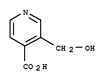 4-Pyridinecarboxylic acid, 3-(hydroxymethyl)-(9ci) Structure,81113-13-5Structure