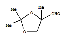 1,3-Dioxolane-4-carboxaldehyde, 2,2,4-trimethyl-(9ci) Structure,81600-36-4Structure