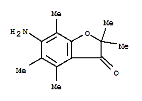 3(2H)-benzofuranone,6-amino-2,2,4,5,7-pentamethyl-(9ci) Structure,820257-75-8Structure