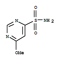 4-Pyrimidinesulfonamide,6-methoxy-(9ci) Structure,82341-71-7Structure