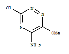 1,2,4-Triazin-5-amine, 3-chloro-6-methoxy- Structure,824-57-7Structure