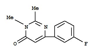 4(3H)-pyrimidinone,6-(3-fluorophenyl)-2,3-dimethyl-(9ci) Structure,824391-15-3Structure