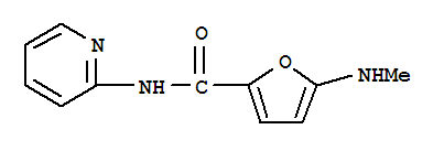 2-Furancarboxamide, 5-(methylamino)-n-2-pyridinyl- Structure,826991-30-4Structure