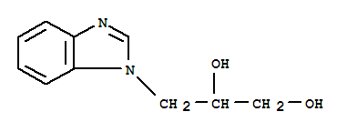 1,2-Propanediol,3-(1h-benzimidazol-1-yl)-(9ci) Structure,84227-78-1Structure