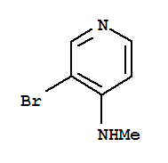 4-Pyridinamine,3-bromo-n-methyl-(9ci) Structure,84539-38-8Structure