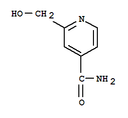 4-Pyridinecarboxamide,2-(hydroxymethyl)-(9ci) Structure,84589-39-9Structure