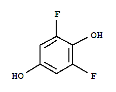 1,4-Benzenediol,2,6-difluoro-(9ci) Structure,84959-65-9Structure