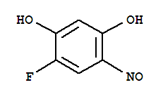 1,3-Benzenediol, 4-fluoro-6-nitroso- Structure,851128-57-9Structure