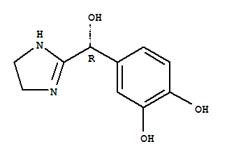 1,2-Benzenediol,4-[(r)-(4,5-dihydro-1h-imidazol-2-yl)hydroxymethyl]-(9ci) Structure,85232-94-6Structure