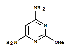 4,6-Pyrimidinediamine,2-methoxy-(9CI) Structure,856595-47-6Structure