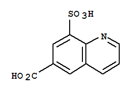 8-硫-6-喹啉羧酸結(jié)構(gòu)式_859959-40-3結(jié)構(gòu)式