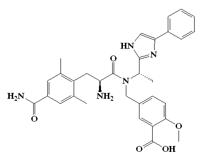 Eluxadoline Structure,864821-90-9Structure