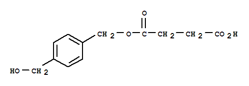 4-{[4-(Hydroxymethyl)benzyl]oxy}-4-oxobutanoic acid Structure,868161-62-0Structure