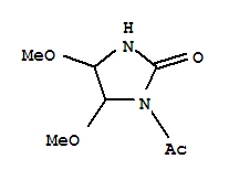 1-Acetyl-4,5-dimethoxy-2-imidazolidinone Structure,875222-22-3Structure