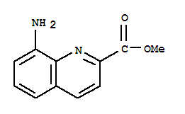 2-Quinolinecarboxylicacid,8-amino-,methylester(9ci) Structure,87831-39-8Structure