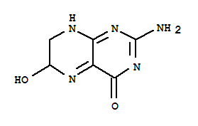 4(1H)-pteridinone,2-amino-6,7-dihydro-6-hydroxy-(9ci) Structure,87877-67-6Structure