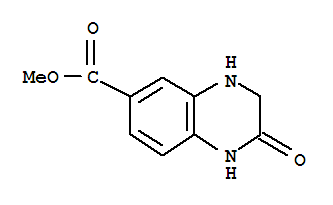 Methyl 2-oxo-1,2,3,4-tetrahydroquinoxaline-6-carboxylate Structure,884001-27-8Structure