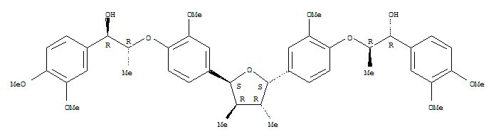 Manassantin a Structure,88497-87-4Structure