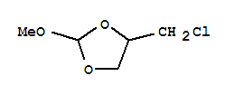 1,3-Dioxolane, 4-(chloromethyl)-2-methoxy- Structure,89084-53-7Structure