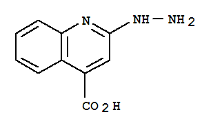 4-Quinolinecarboxylicacid,2-hydrazino-(9ci) Structure,89267-29-8Structure