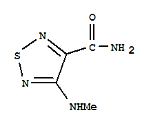 1,2,5-Thiadiazole-3-carboxamide,4-(methylamino)-(7ci) Structure,89281-53-8Structure