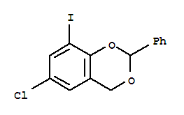 4H-1,3-benzodioxin,6-chloro-8-iodo-2-phenyl-(9ci) Structure,897641-78-0Structure