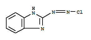 1H-benzimidazole,2-(chloroazo)-(9ci) Structure,90299-63-1Structure