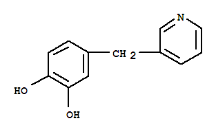 1,2-Benzenediol, 4-(3-pyridinylmethyl)-(9ci) Structure,90499-71-1Structure