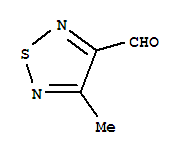 1,2,5-Thiadiazole-3-carboxaldehyde, 4-methyl-(9ci) Structure,90507-36-1Structure