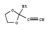 1,3-Dioxolane, 2-ethyl-2-ethynyl-(9ci) Structure,90935-45-8Structure