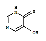 4(1H)-pyrimidinethione, 5-hydroxy-(9ci) Structure,91036-31-6Structure