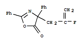 5(4H)-oxazolone, 4-(2-fluoro-2-propenyl)-2,4-diphenyl-(9ci) Structure,911106-61-1Structure