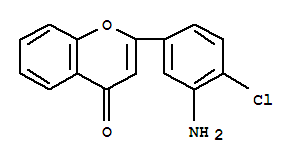 4H-1-benzopyran-4-one,2-(3-amino-4-chlorophenyl)-(9ci) Structure,92426-54-5Structure