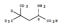 L-leucine-d7 (iso-propyl-d7) Structure,92751-17-2Structure