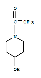 4-Piperidinol, 1-(trifluoroacetyl)-(9ci) Structure,93343-02-3Structure