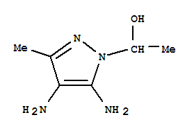 1H-pyrazole-1-methanol, 4,5-diamino--alpha-,3-dimethyl- Structure,934697-53-7Structure