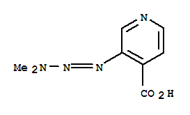 4-Pyridinecarboxylicacid,3-(3,3-dimethyl-1-triazenyl)-(9ci) Structure,93772-12-4Structure