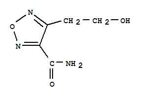 1,2,5-Oxadiazole-3-carboxamide,4-(2-hydroxyethyl)-(9ci) Structure,98384-45-3Structure