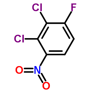 2,3-Dichloro-1-fluoro-4-nitrobenzene Structure,1032416-46-8Structure