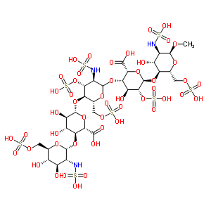 Fondaparinux Structure,104993-28-4Structure