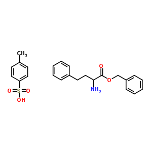 (2S)-2-Amino-benzenebutanoic Acid Benzyl Ester Tosylate Salt Structure,117560-24-4Structure