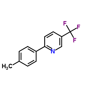 2-p-Tolyl-5-trifluoromethyl-pyridine Structure,119811-95-9Structure