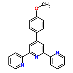 4’-(4-Methoxyphenyl)-2,2’:6’,2’’-terpyridine Structure,13104-56-8Structure