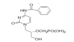 (S)-N1-[(3-Dihydroxy-2-phosphonylMethoxy)propyl]-N4-benzoyl-cytosine Structure,132336-37-9Structure