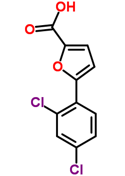 5-(2,4-Dichlorophenyl)-2-furoic acid Structure,134448-46-7Structure