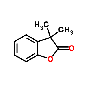 2,3-Dihydro-3,3-dimethylbenzofuran-2-one Structure,13524-76-0Structure