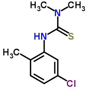 Thiourea,n-(5-chloro-2-methylphenyl)-n,n-dimethyl- Structure,14501-93-0Structure