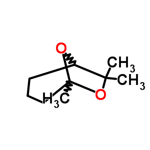 6,8-Dioxabicyclo[3.2.1]octane,5,7,7-trimethyl- Structure,16566-96-4Structure